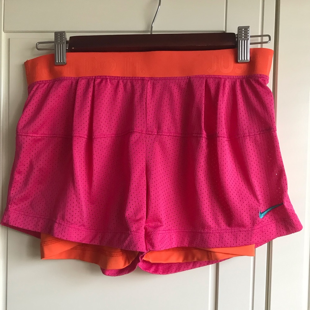Nike  Dri-Fit Two-in-One Mesh Training Shorts